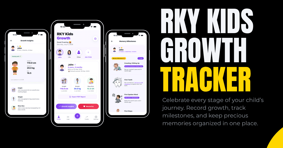 RKY Kids Growth Tracker featured image
