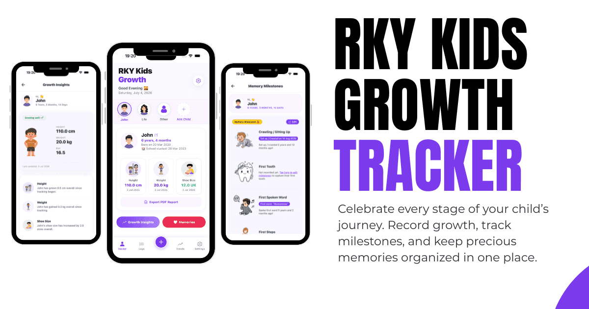 RKY Kids Growth Tracker featured image