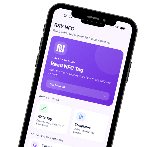 RKY NFC screenshot preview