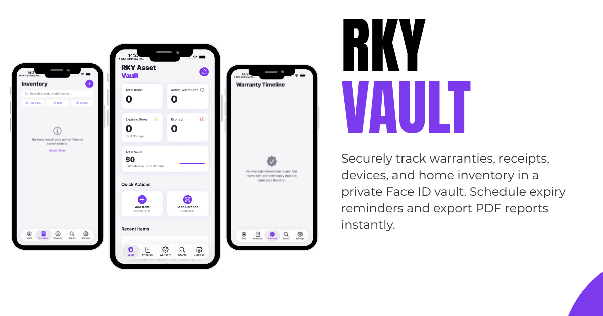 RKY Asset Vault featured