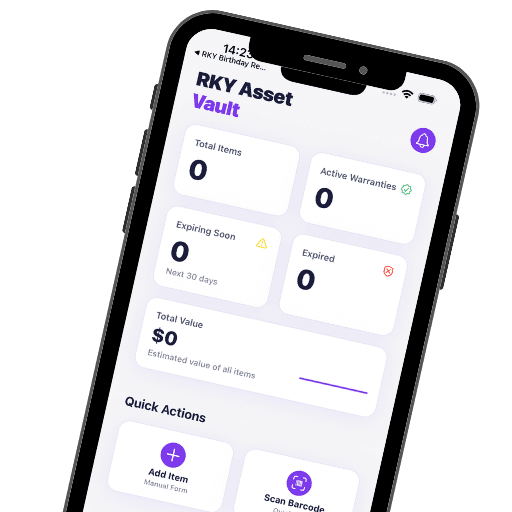 RKY Asset Vault screenshot preview